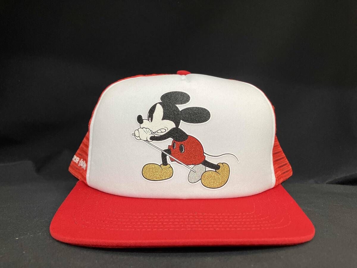 supreme シュプリーム Number N ine ナンバーナイン Disney ディズニー Mickey Mesh Back 5-Panel Cap Red Free ミッキー キャップ レッド