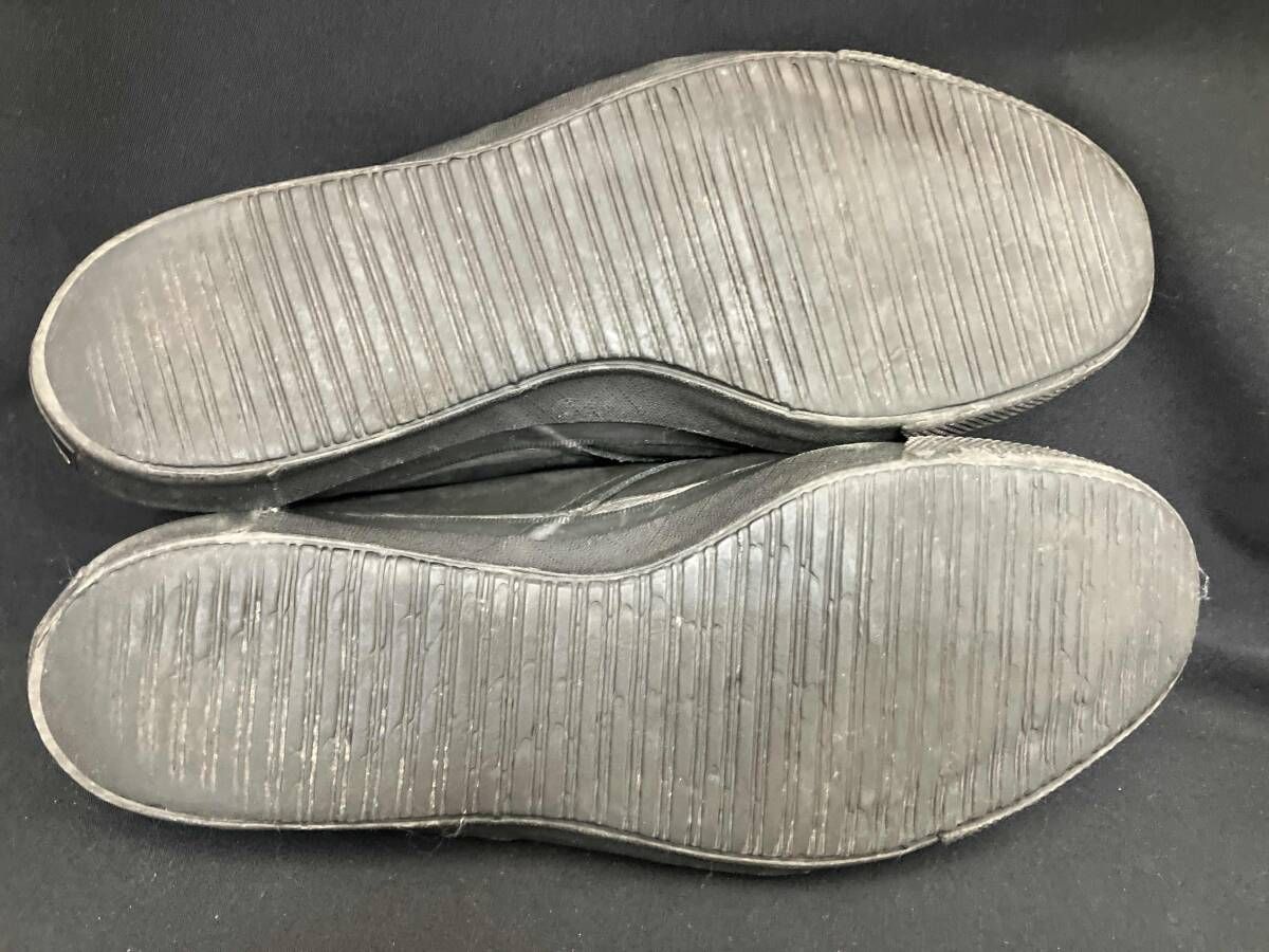  COMME des GARCONS HOMME PLUS コムデギャルソン オムプリュス スウェード 26.0 EE ブラック 黒 メンズ シューズ スニーカー ソール減り有り その他 小物