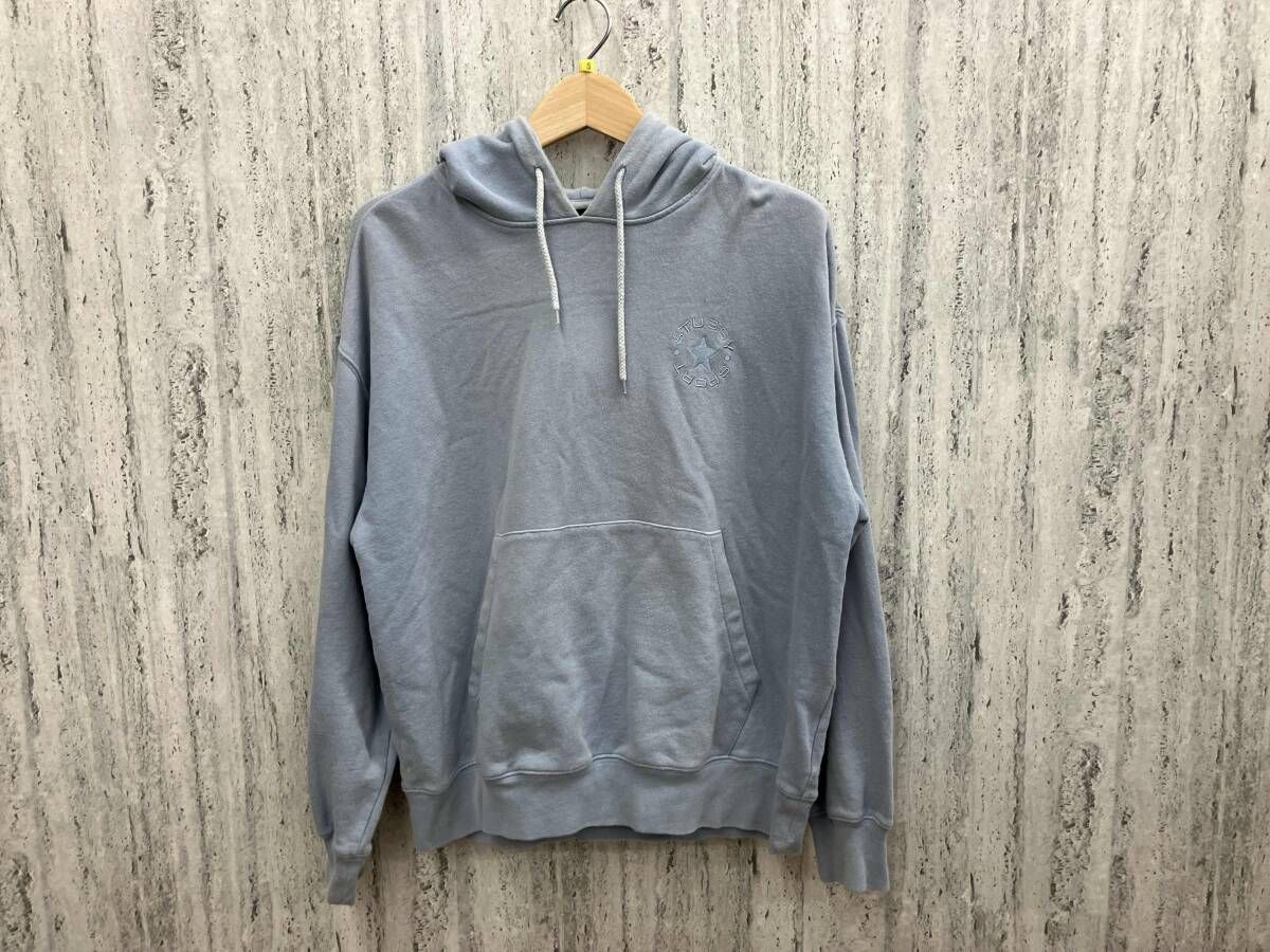 STUSSY SPORT ステューシー パーカー ライトブルー Sサイズ
