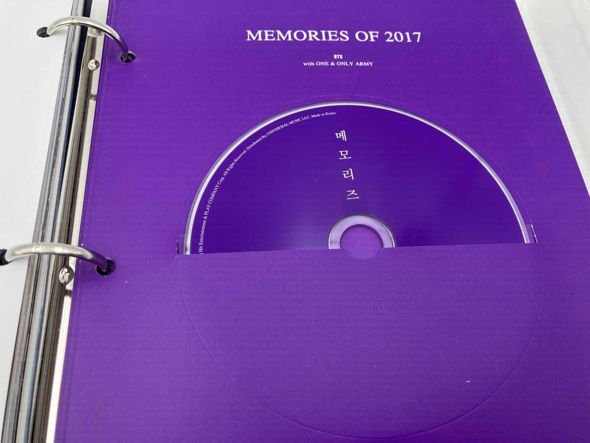 DVD BTS MEMORIES OF 2017(UNIVERSAL MUSIC STORE & FC限定版) - メルカリ