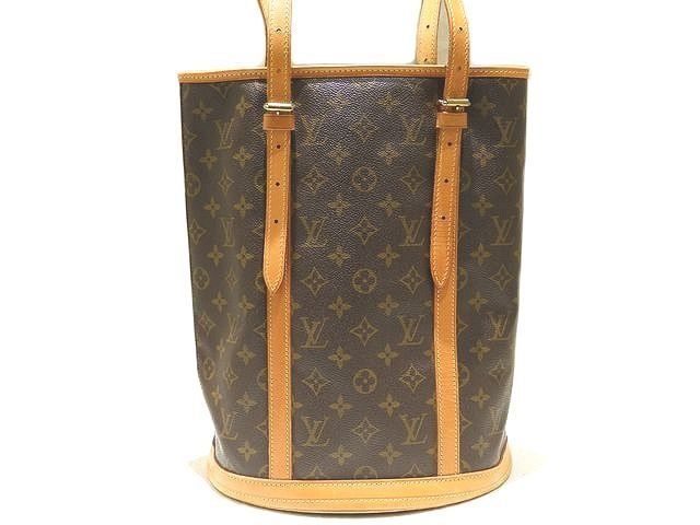 LOUIS VUITTON ヴィトン バケットGM ショルダーバッグ ☆ M42236 モノグラム トートバッグ プチバケツ レディース FL0023 ▼7L LOUIS VUITTON ヴィトン バケットGM ショルダーバッグ ☆ M42236