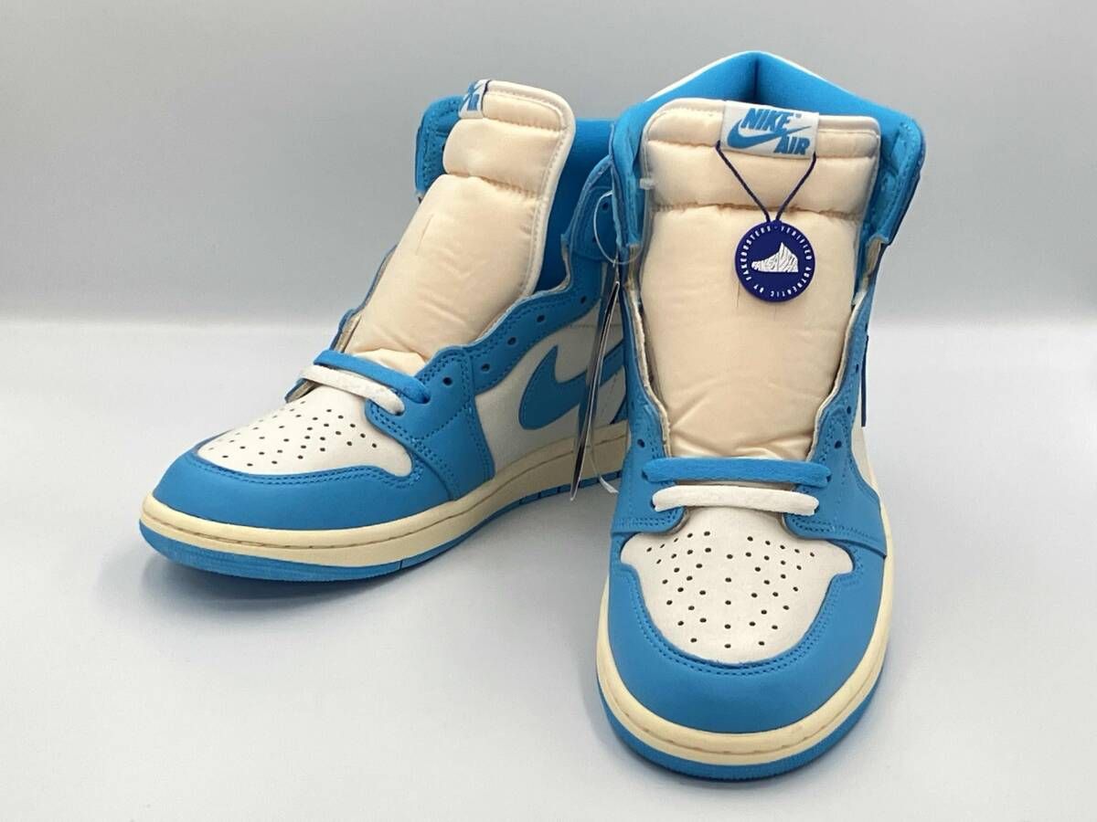 NIKE ナイキ エアジョーダン 1 レトロ HIGH OG スニーカー DZ 5485 402 28㎝ ホワイト ブルー