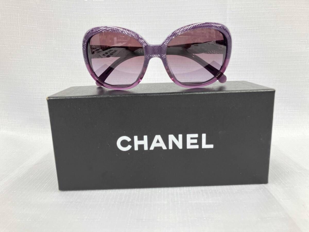 CHANELシャネル サングラス 5176-A C.1197 3Ｌ 56 16 小物