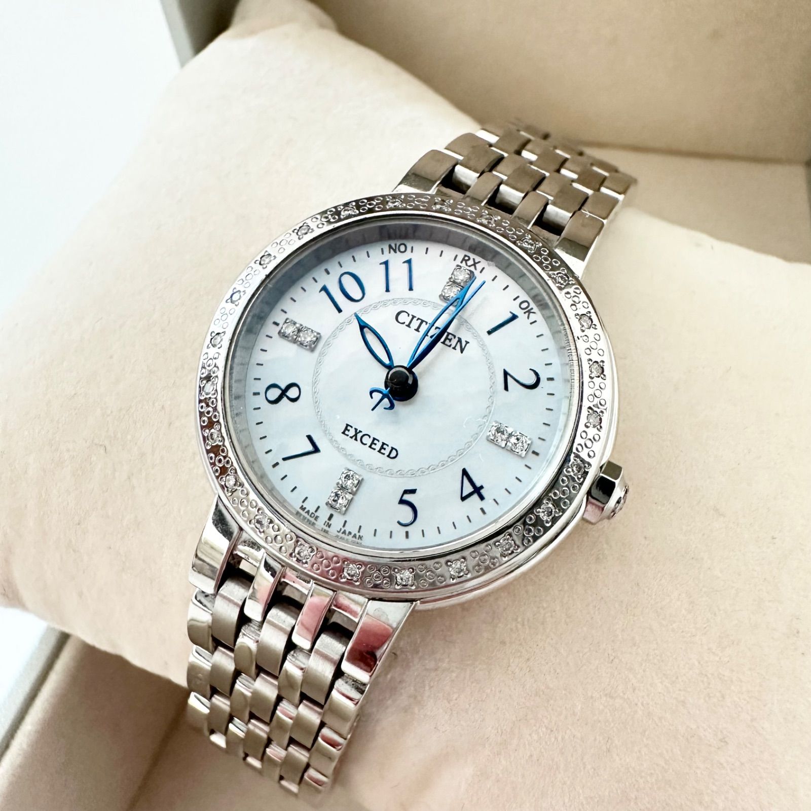 CITIZEN EXCEED ソーラー シェル文字盤 B036-T018823 CITIZEN EXCEED