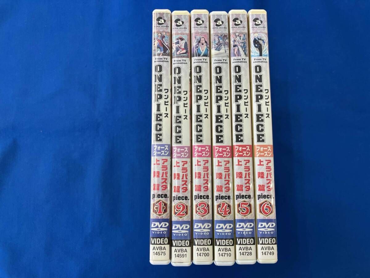 DVD 【※※※】[全6巻セット]ONE PIECE ワンピｰス フォｰスシｰズン