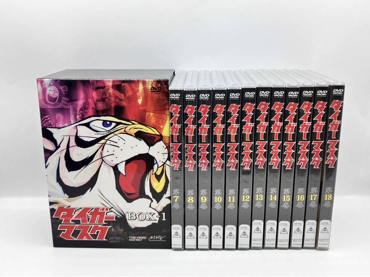 タイガーマスク 全18巻セット 梶原一騎原作 18枚組 - メルカリ