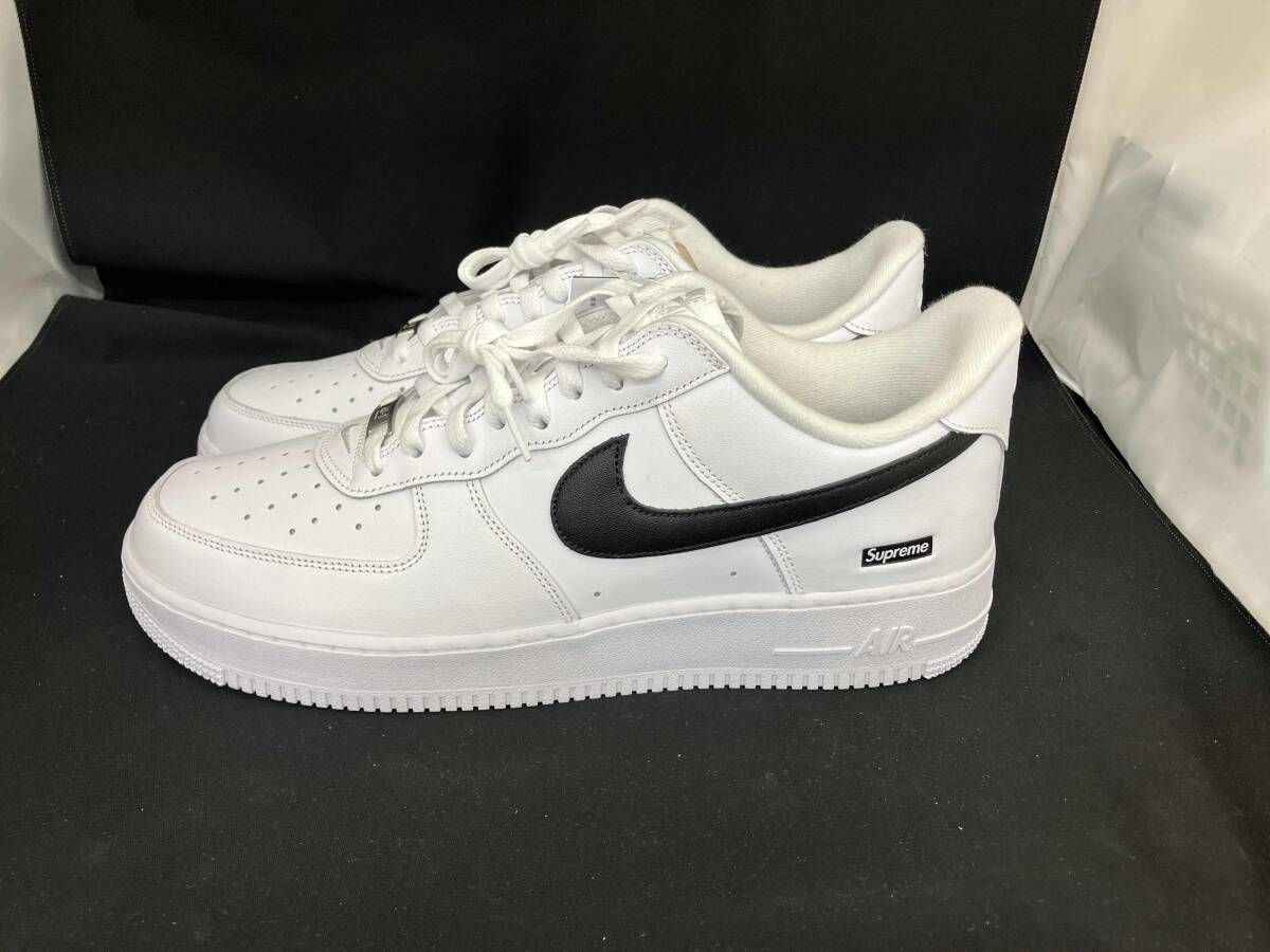 NIKE×Supreme ナイキ シュプリームコラボ Air Force 1 Low White Black 