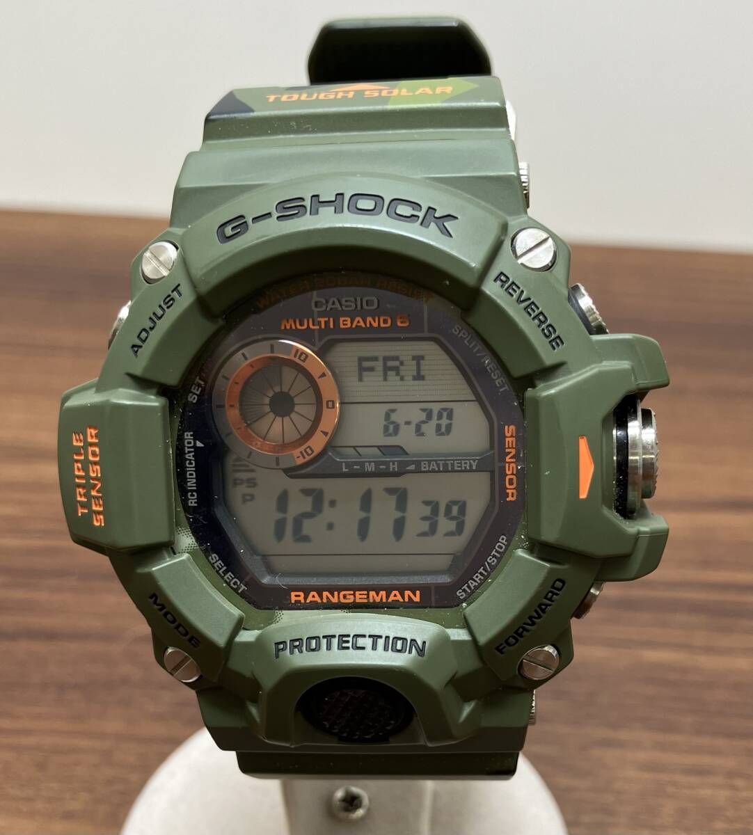 CASIO G-SHOCK GW-9400CMJ 電波ソーラー 腕時計 箱付き 【公式通販】
