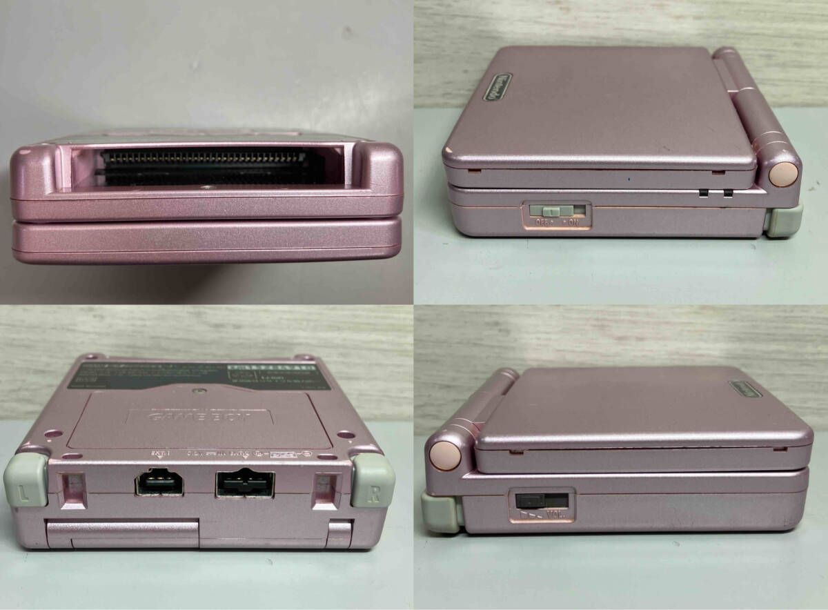 ジャンク Nintendo GBA SP ゲｰムボｰイアドバンスSP パｰルピンク AGS