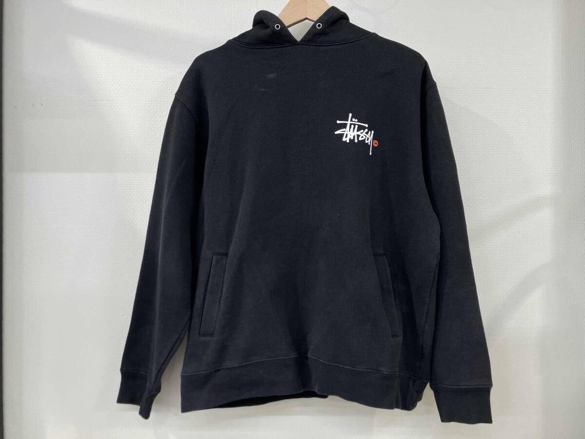 Stussy ステューシー プルオーバーパーカー フーディ バックプリント