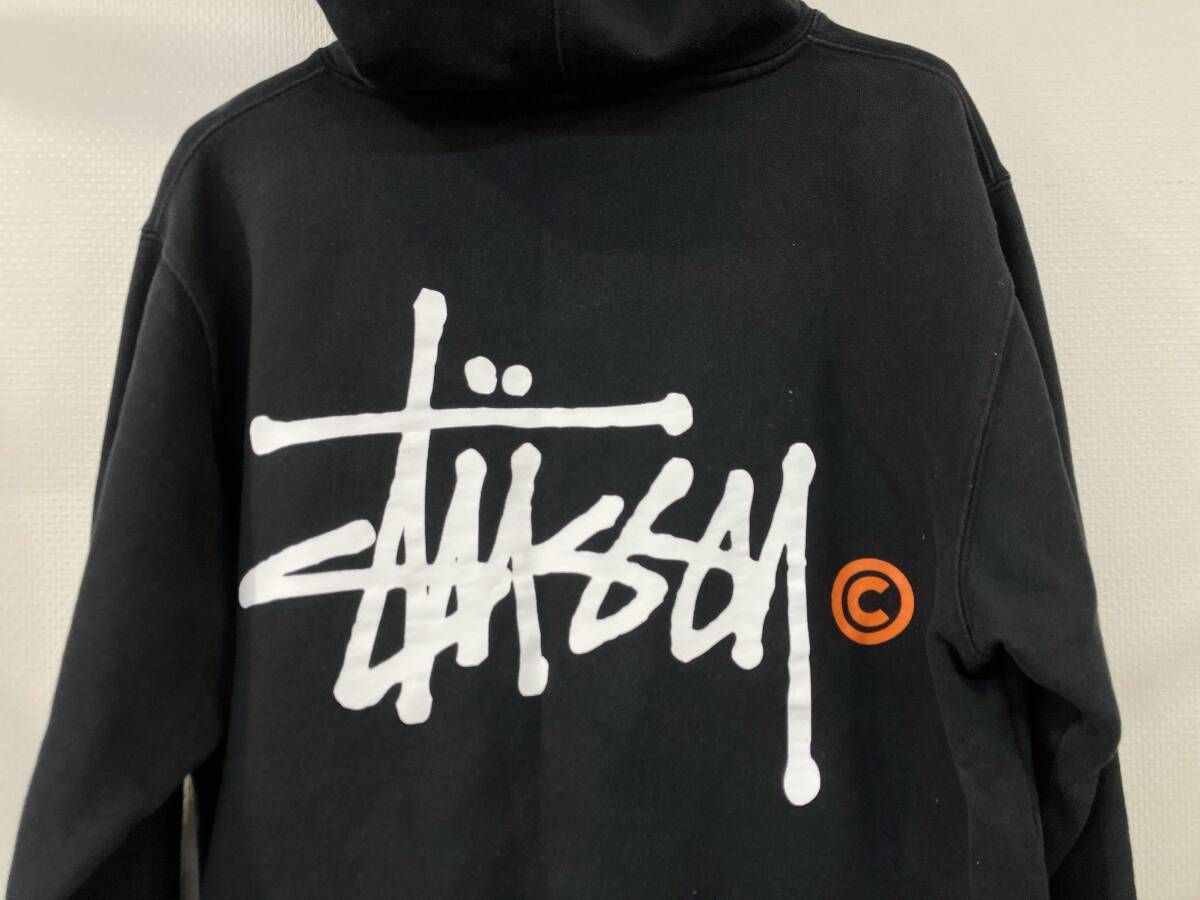 Stussy ステューシー プルオーバーパーカー フーディ バックプリント