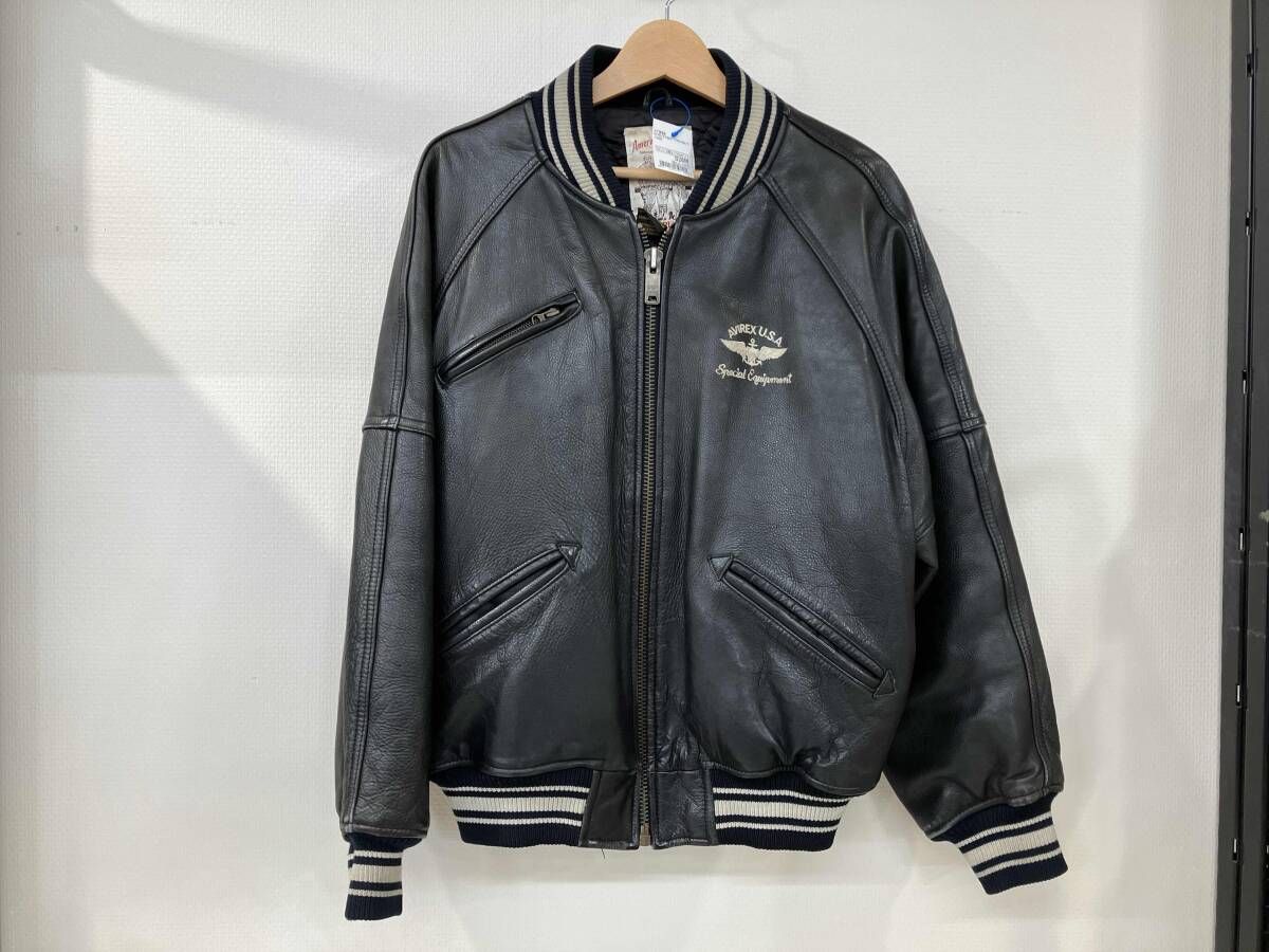 AVIREX アヴィレックス アビレックス 革ジャン レザージャケット 90s