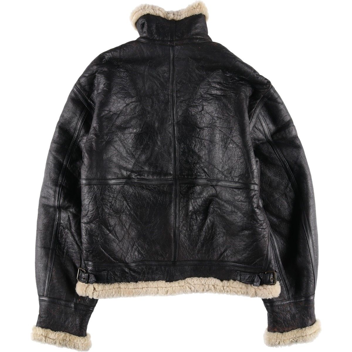 古着 80年代 KIABI WINCH B-3タイプ シープスキン ムートンフライト