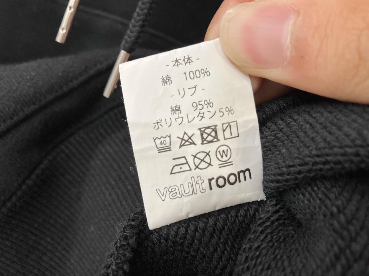 vaultroom ボルトルームLOGO HOODIE ロゴフーディー ビッグシルエット