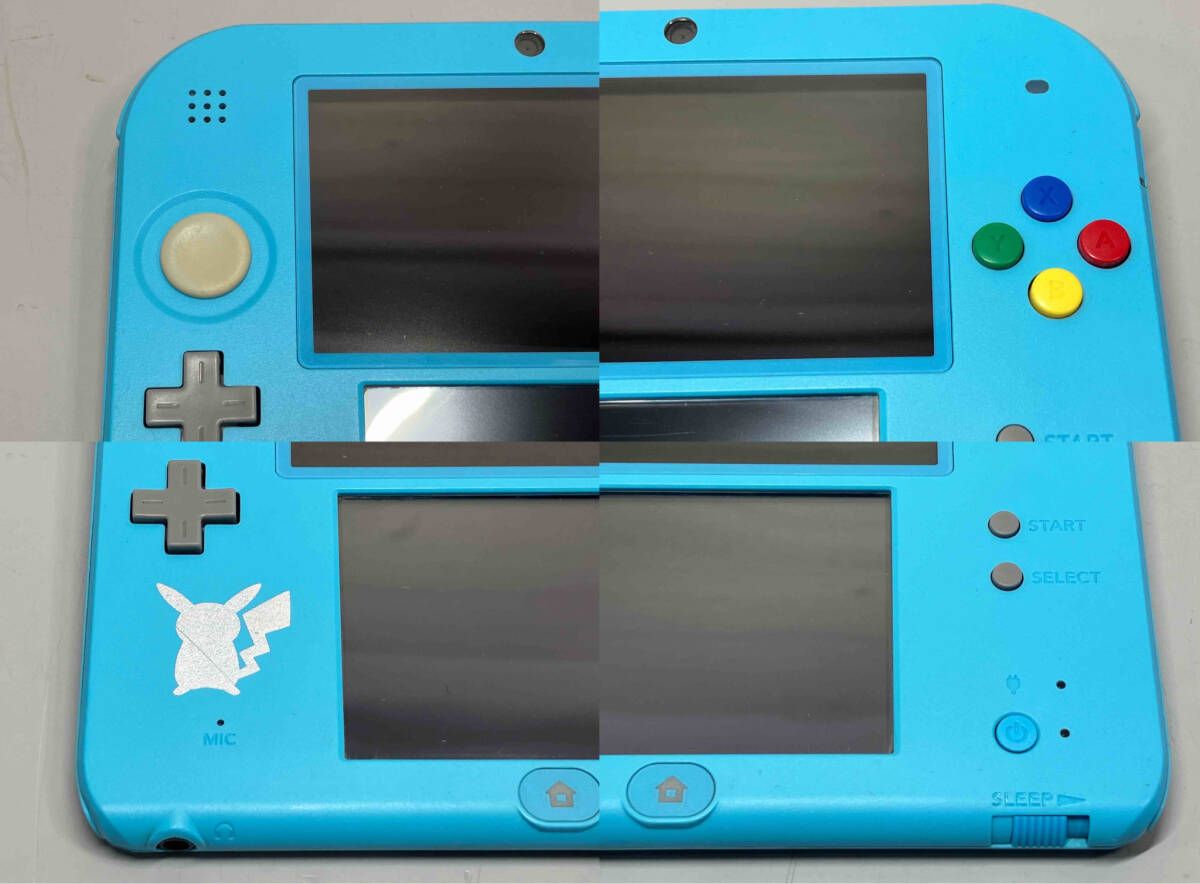 ニンテンドー2DS ポケットモンスター サン・ムーン【ライトブルー】本体 ニンテンドー2DS ポケットモンスター サン・ムーン【ライトブルー
