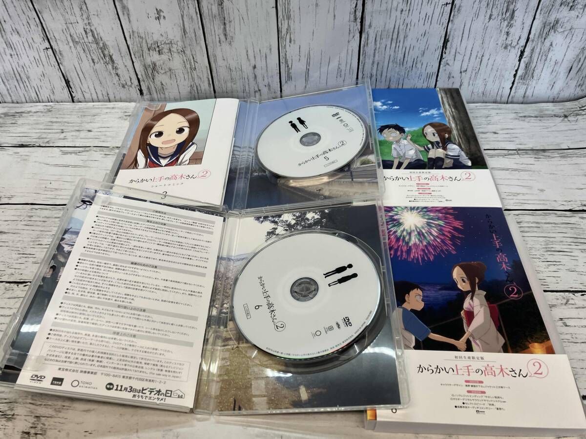 DVD 【※※※】[全6巻セット]からかい上手の高木さん2 Vol.1~6 帯あり