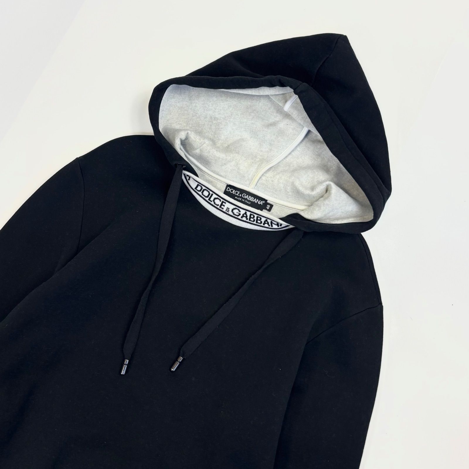 DOLCE&GABBANA ドルチェアンドガッバーナ LOGO TAPE HOODIE ロゴテープ