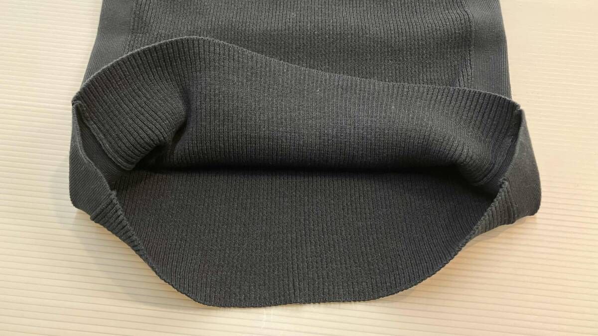  NKNIT ンニット リブニット ノースリーブ キャミソール タンクトップ レディース サイズ表記無し ブラック 夏 シンプルコーデ 入学式対応 タンクトップ トップス