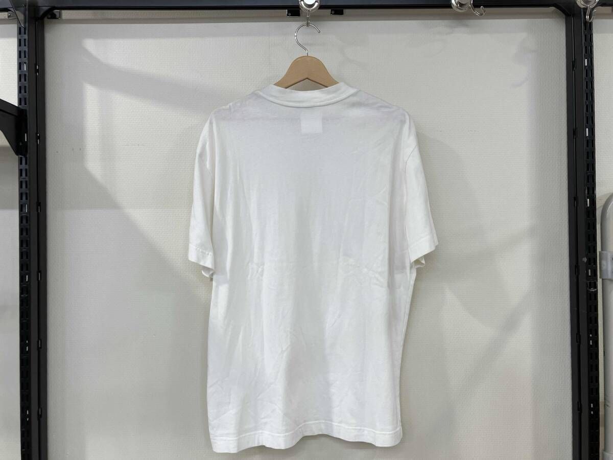 MONCLER モンクレール MAGLIA T-SHIRT 半袖Tシャツ サイズL C-SCOM-20-2306 白 ホワイト コットン メンズ