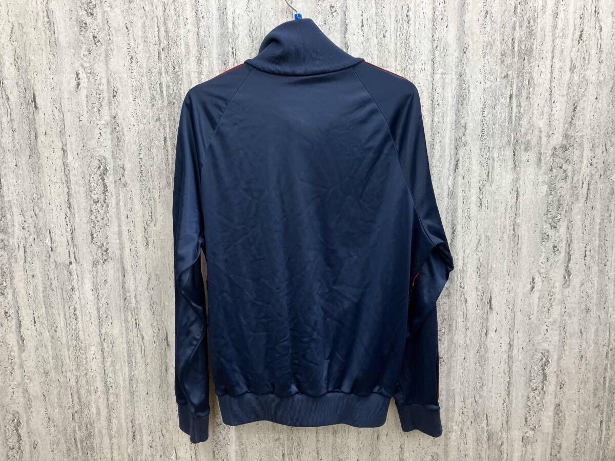 adidas アディダス トラックジャケット ジャージ ネイビー 三つ葉 Lサイズ