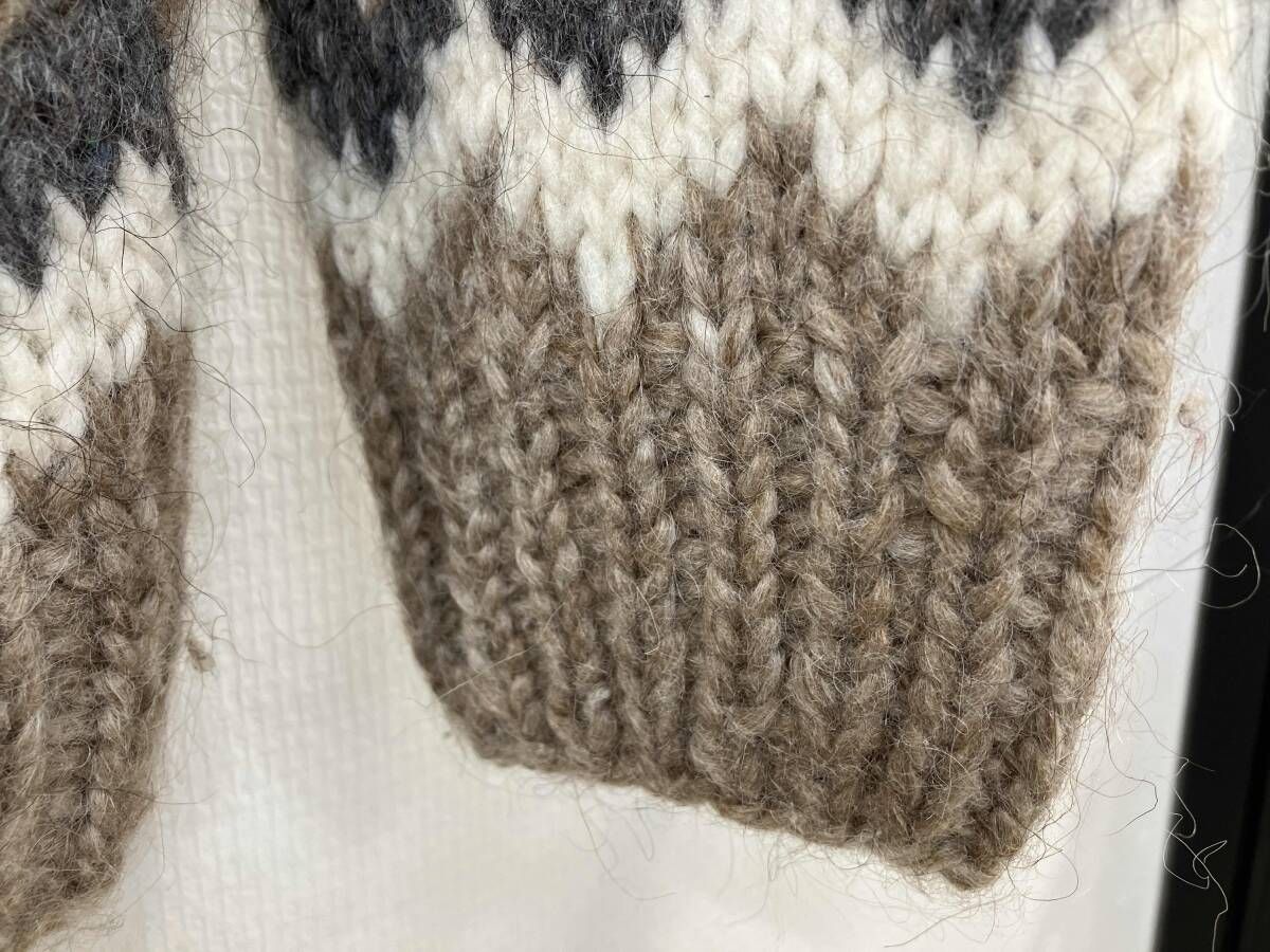 美品 70s80s ビンテージ Hilda ltd. ノルディックニット アイスランド製 Hilda Ltd ヒルダ ノルディック ニット セーター