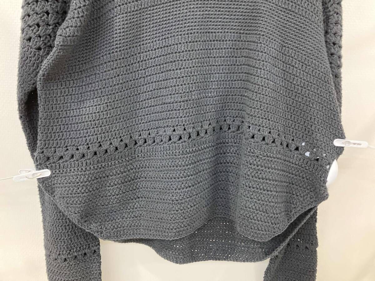 SEE ALL シーオール CROCHET ALGODON MIX 長袖ニット セーター サイズ2 
