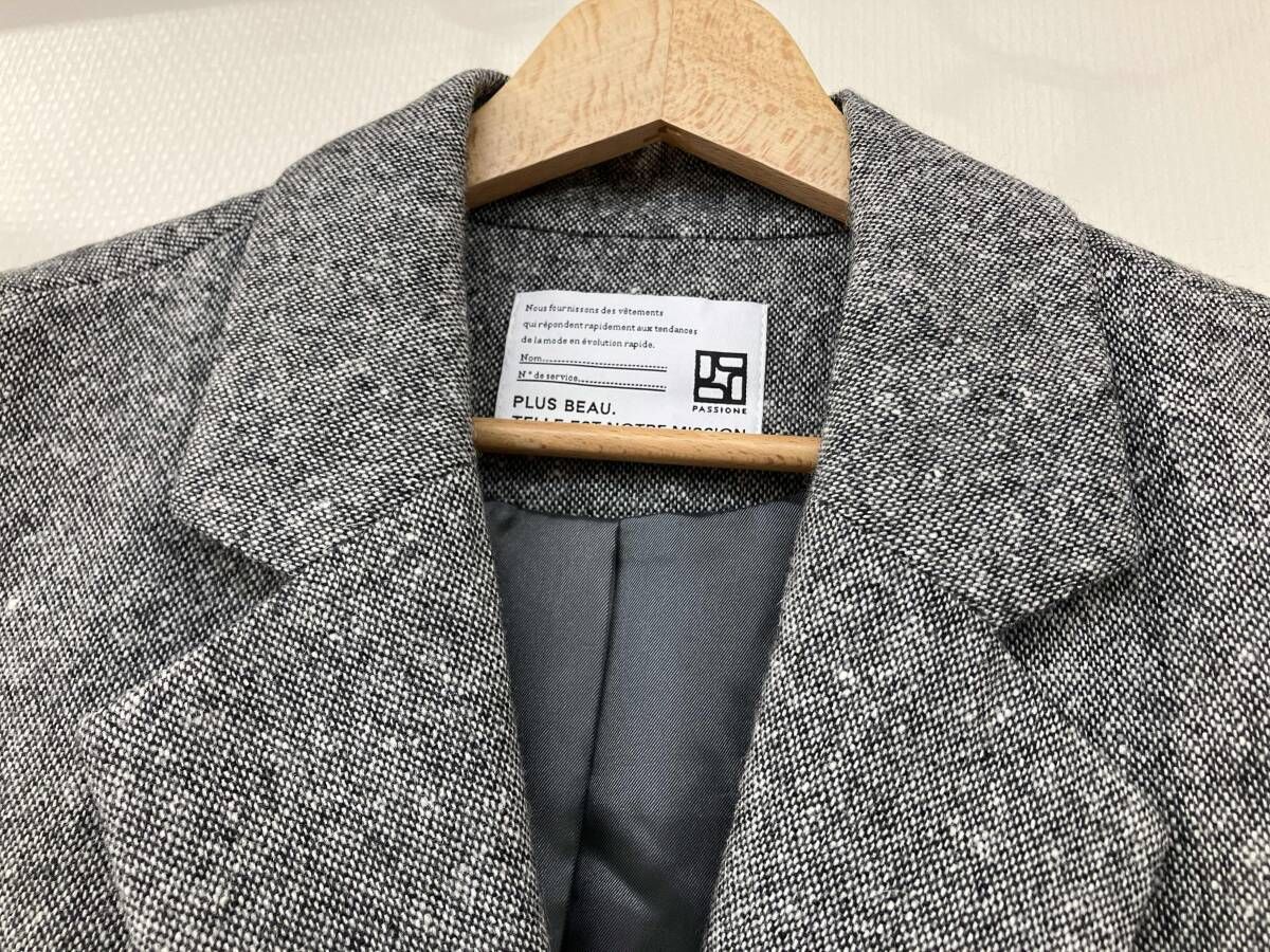 PASSIONE パシオーネ ジャケットジレ ベスト ツイードベスト サイズ38