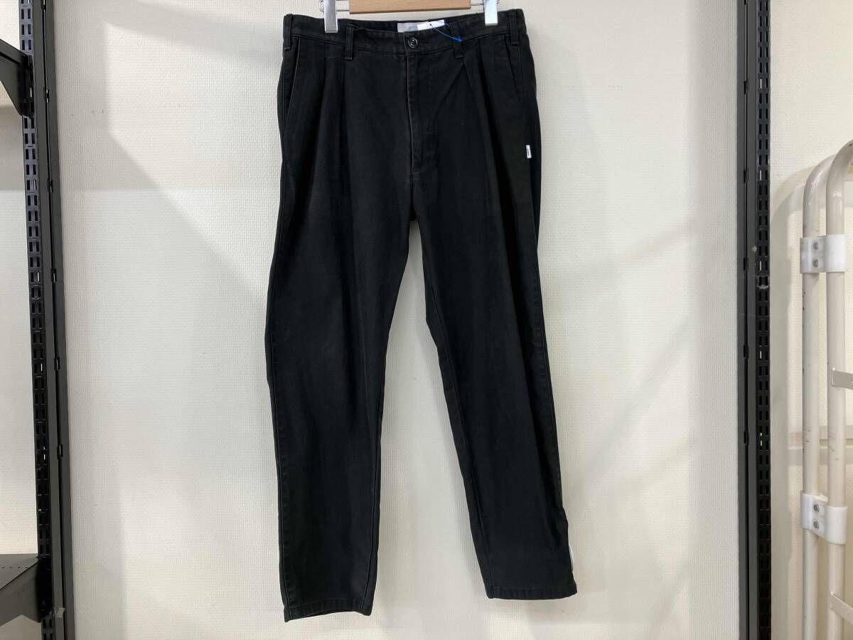 WTAPS ダブルタップス 20AW BIZZ TROUSERS COTTON SATIN コットン