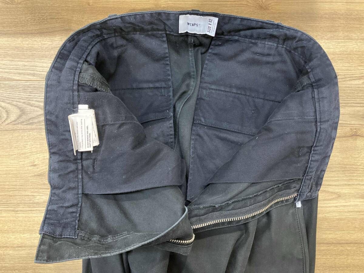 WTAPS ダブルタップス 20AW BIZZ TROUSERS COTTON SATIN コットン