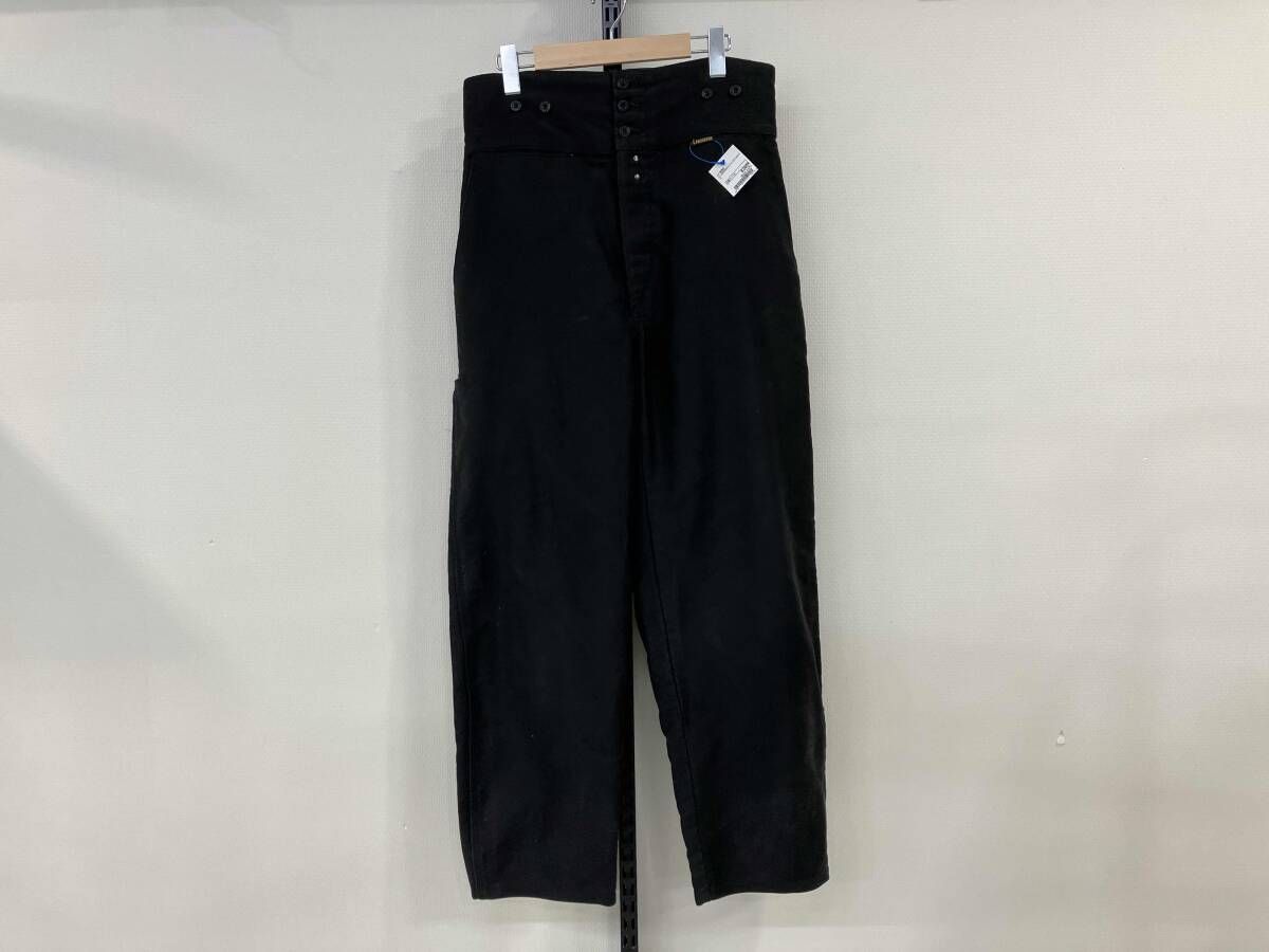 LE ル ラブルール モールスキンパンツ カーゴパンツ 黒 black メンズ ヴィンテージ 80 s