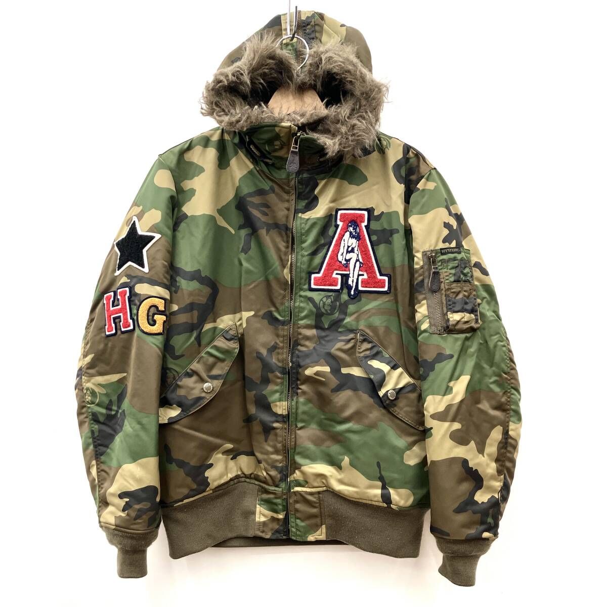 GLAMOUR ヒステリックグラマー N 2 B カモフラ柄 サイズL