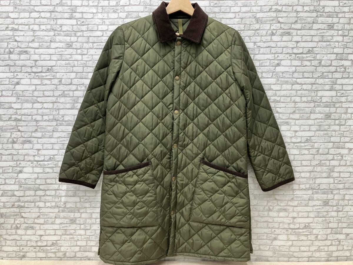 Barbour バブアー リッズデイル キルティング コート 1702223 メンズ レディース サイズ34 カーキ