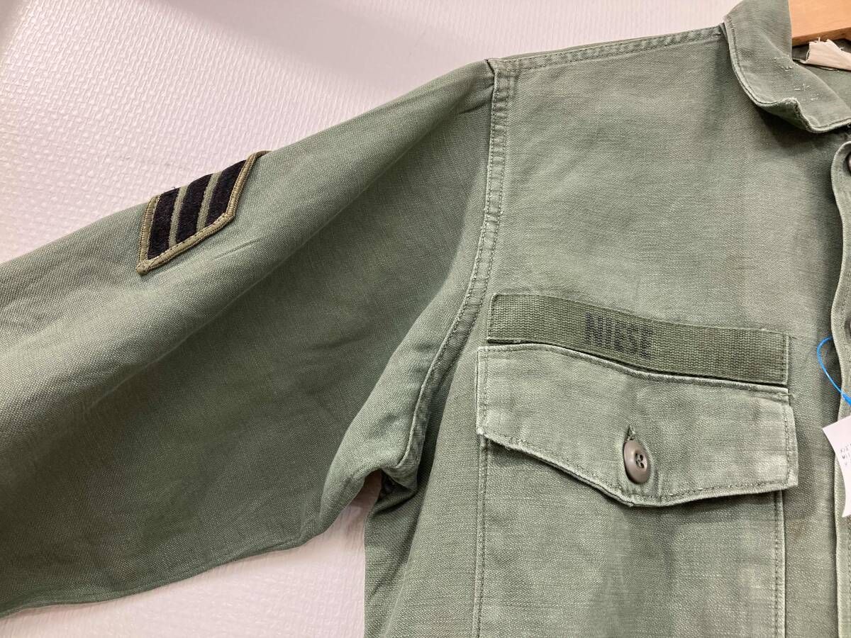 ✨実物✨アメリカ軍★ユーティリティシャツ★US Army★米軍★USMC★緑 MILITARY（ミリタリー） 実物 新品 デッドストック 米軍