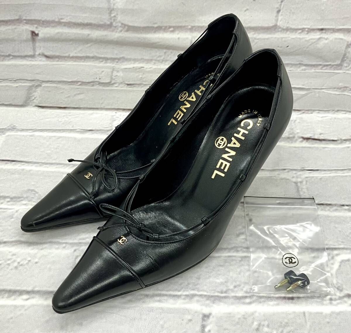 CHANEL / シャネル / パンプス / ブラック / 34C / イタリア製 - メルカリ