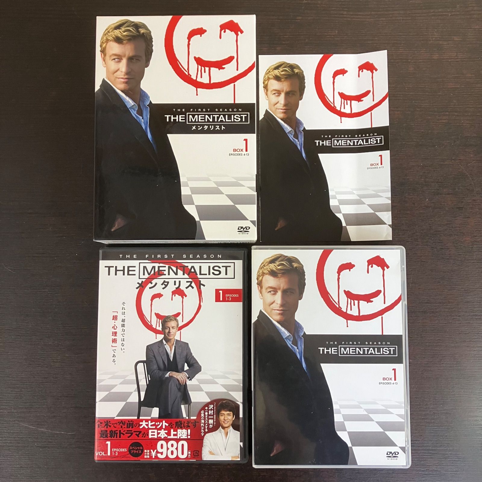 メンタリスト THE MENTALIST THE FIRST SEASON DVD BOX1 DVD 6枚 海外