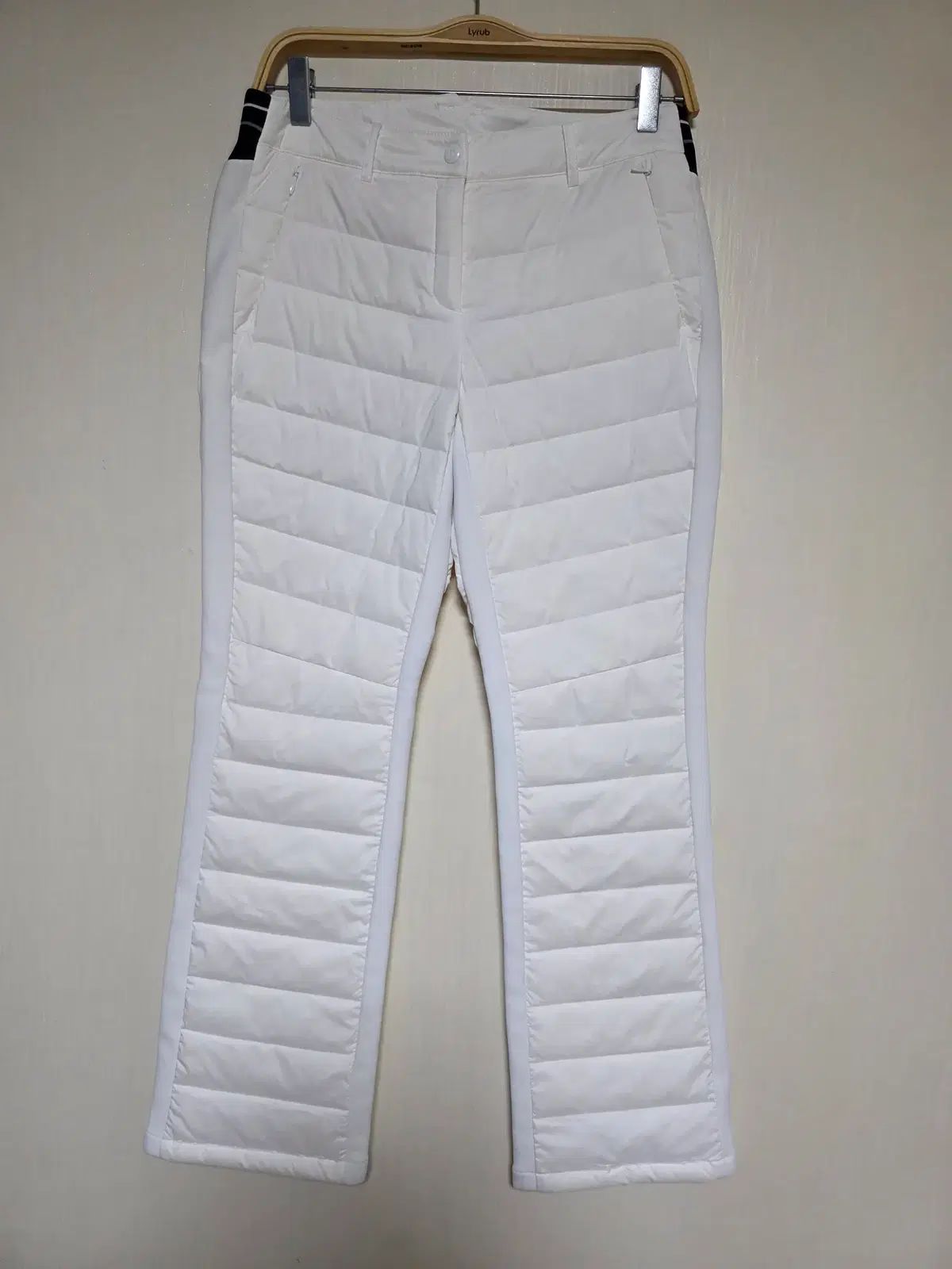 ベンジェフ ブーツカット グースダウン パンツ サイズ M