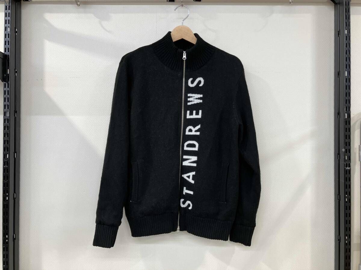 St ANDREWS セントアンドリュース フルジップニットジャケット サイズL