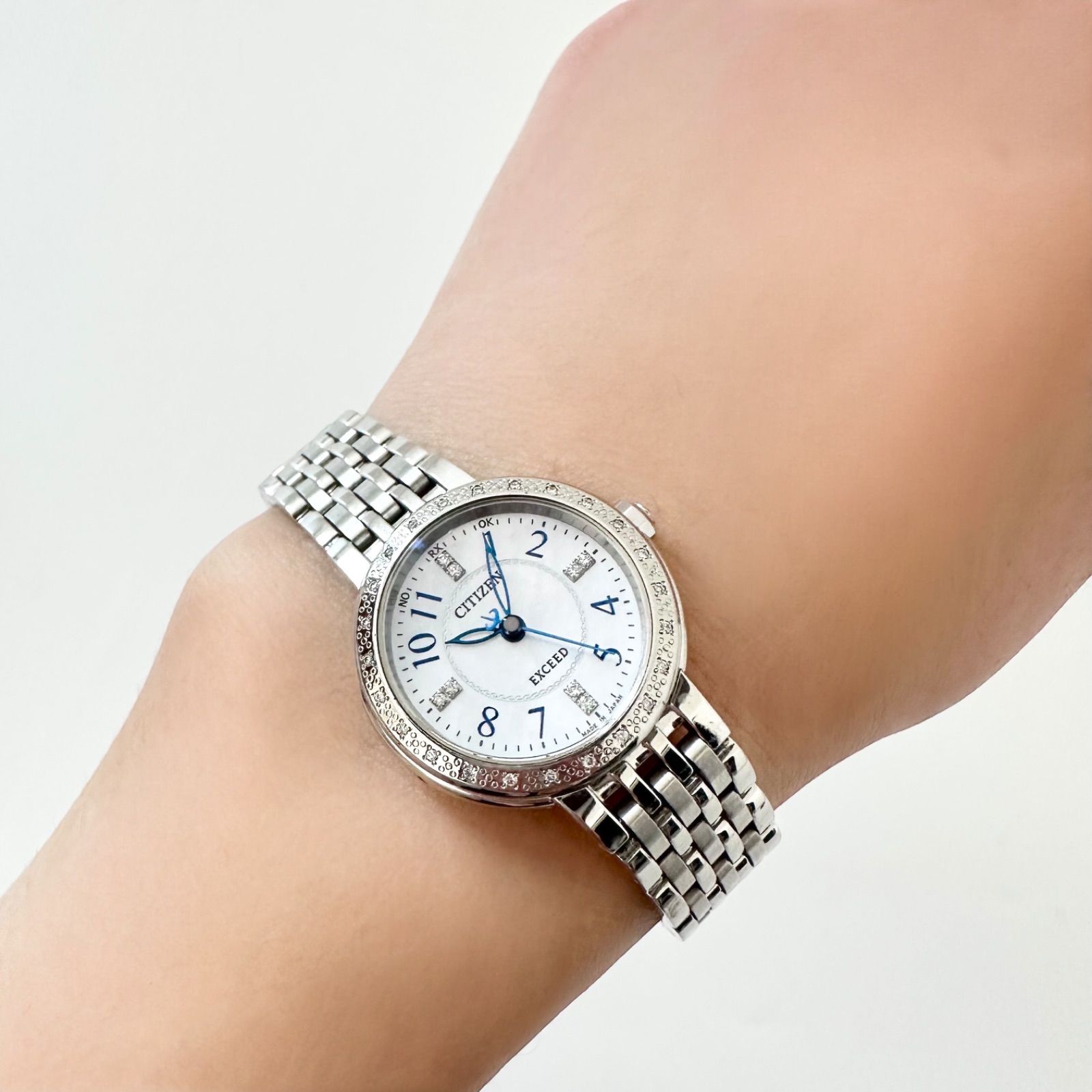 シェル文字盤 エコドライブ