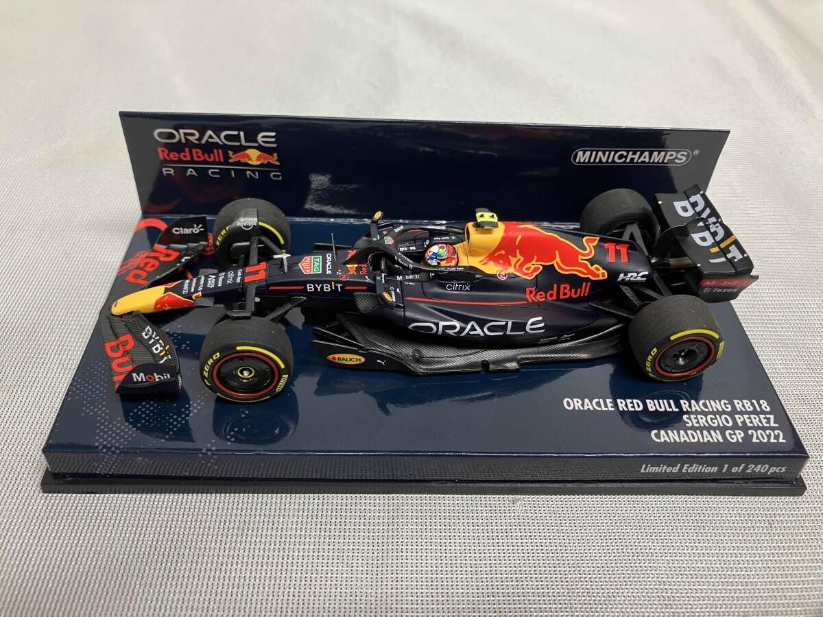 1 43 オラクル レッド ブル レーシング RB 18 セルジオ ペレス カナダGP 2025 ミニチャンプス