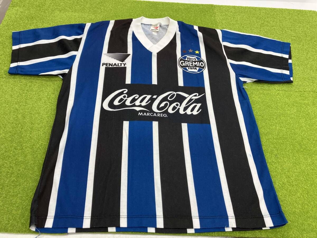 Penalty ペナルティ GREMIO ユニフォーム ゲームシャツ 背番号10番 80 s メンズ L サイズ