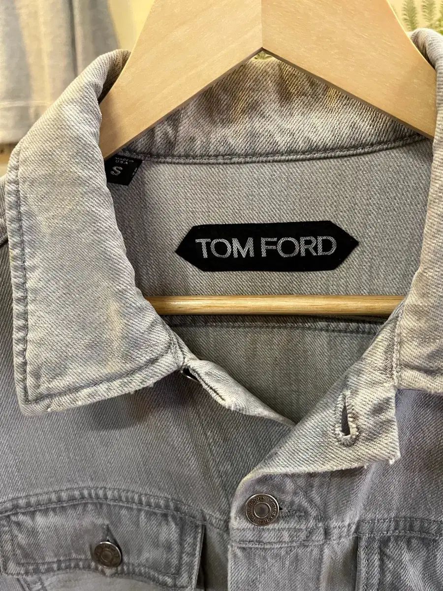 TOM FORD トムフォード ウォッシュド デニム トラッカー デニム