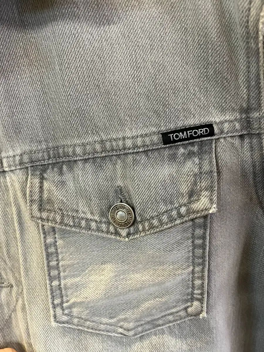TOM FORD トムフォード ウォッシュド デニム トラッカー デニム