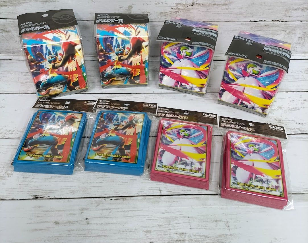 ポケモンカードゲーム デッキシールド デッキケース メガルカリオ メガ