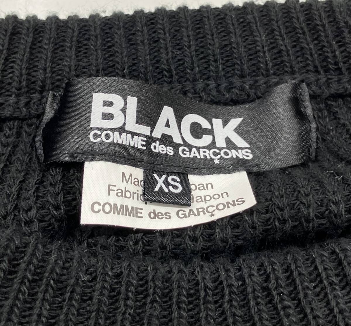 BLACK COMME des GARCONS ブラックコムデギャルソン 長袖ニット 1M
