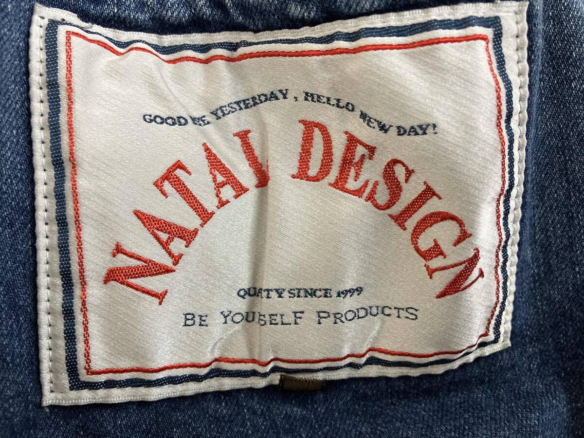 NATAL DESIGN ネイタルデザイン センタージップオーバーオール
