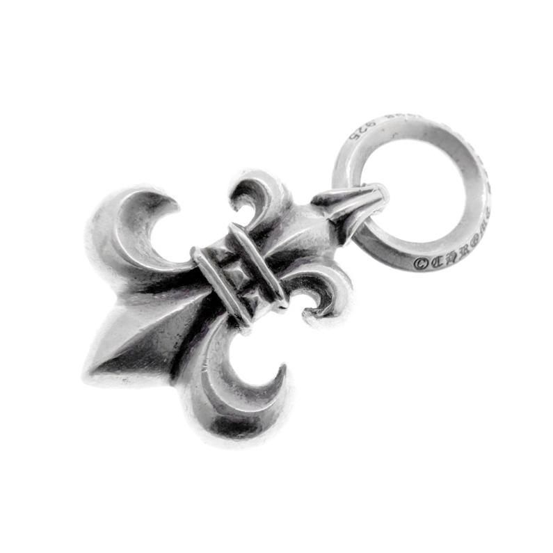 クロムハーツ CHROME HEARTS BS FLUER BSフ ペンダント シルバー ネックレス トップ 46192