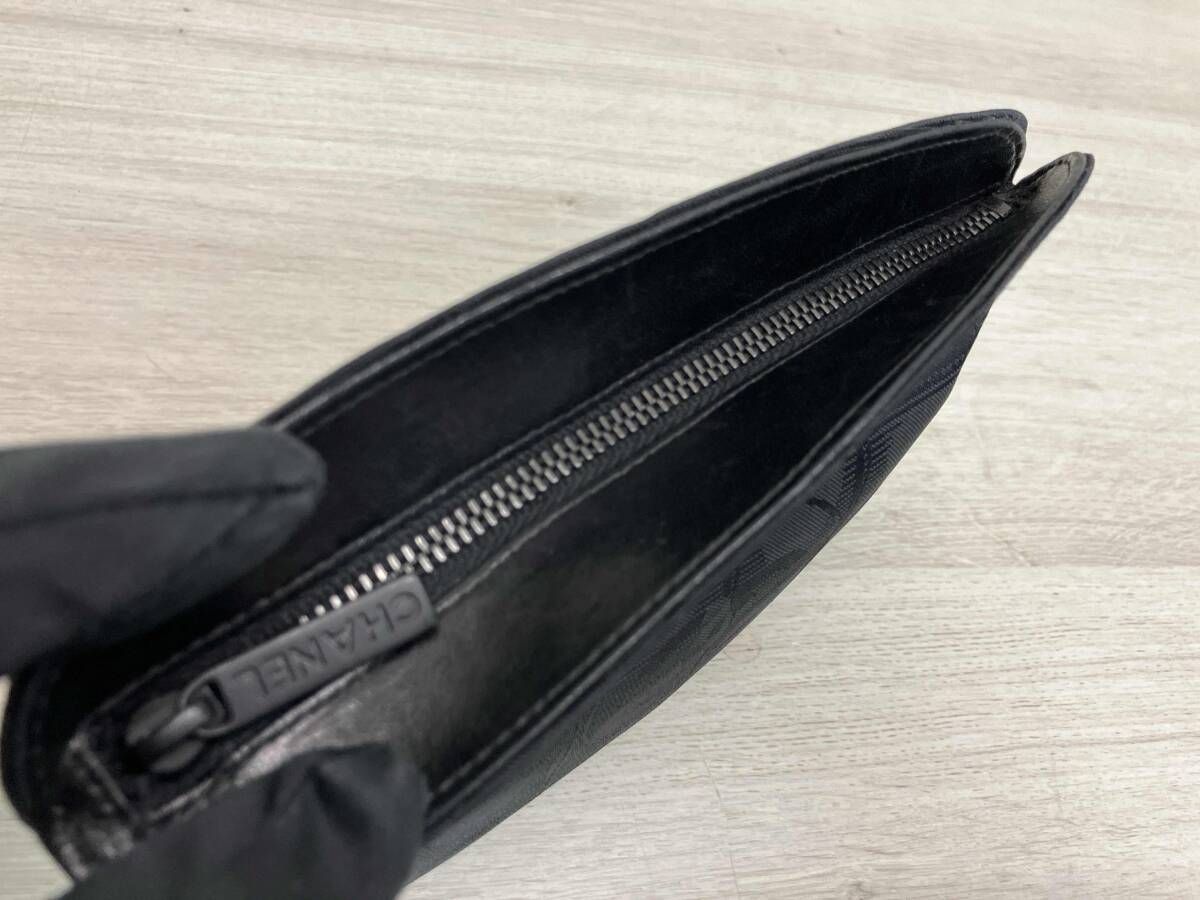  CHANEL ニュートラベルライン ポーチ ブラック シャネル 小さめ ポーチ バッグ