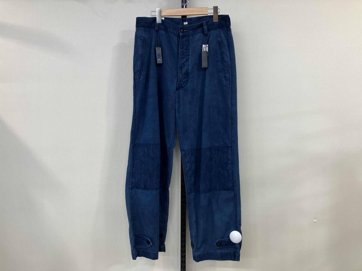 OUTIL ウティ カーゴパンツ 紺 ネイビー サイズ:22(XL以上) 85