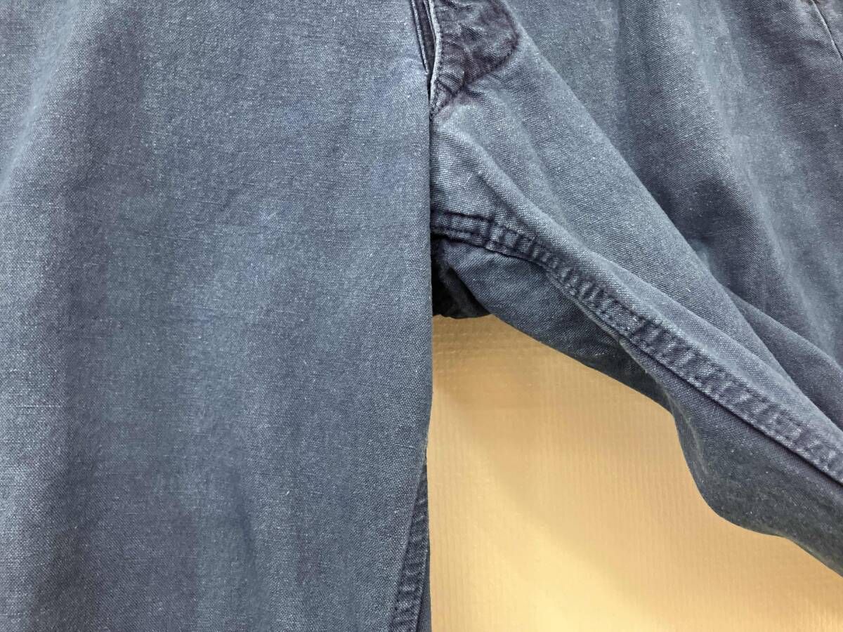 OUTIL ウティ カーゴパンツ 紺 ネイビー サイズ:22(XL以上) 85
