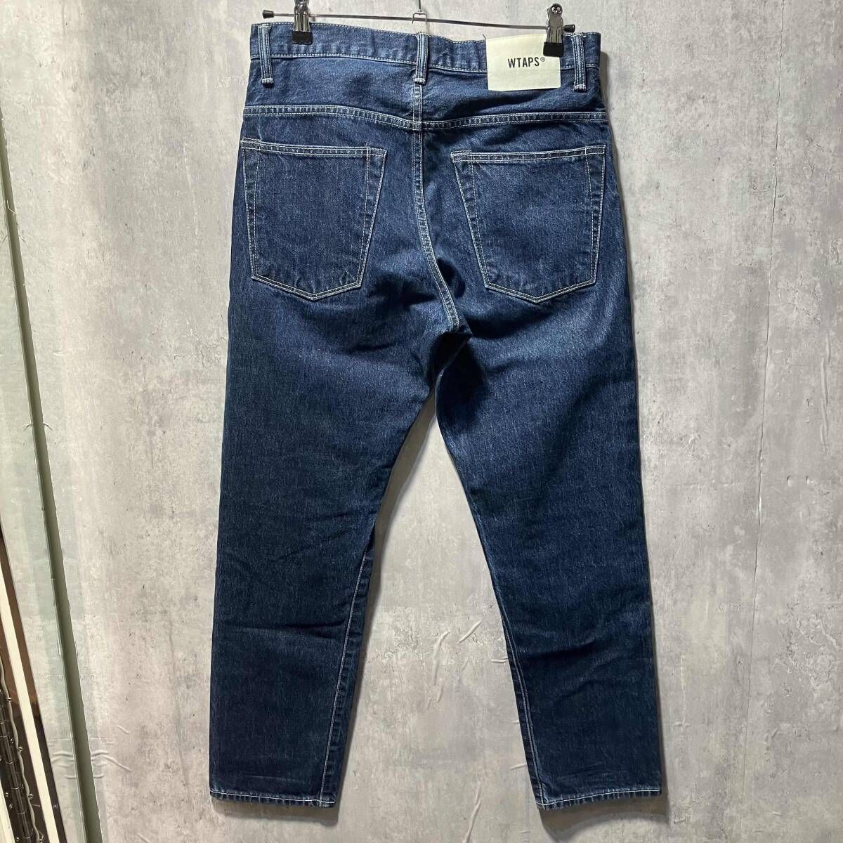 WTAPS BAGGY WASHED サイズ01 ネイビー系 ダブルタップス
